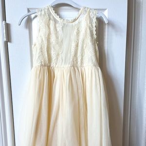 NWT Size 12 Ivory Off White Lace Dress